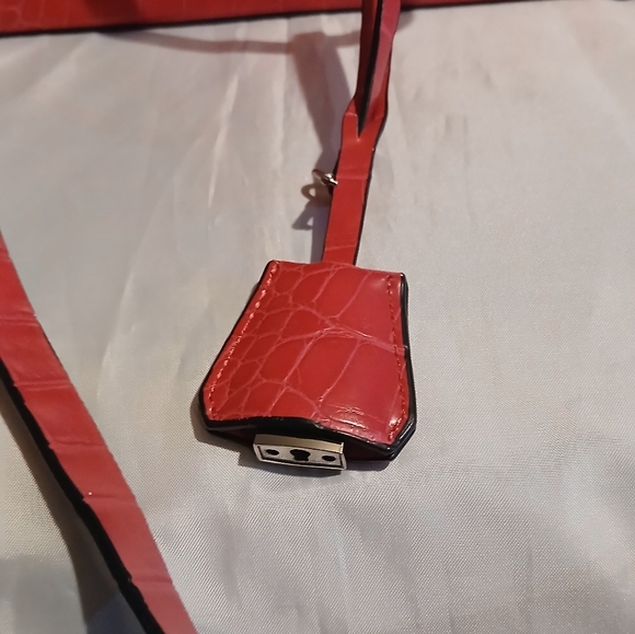 ZARA Tote Bag - Hot PNK hand handles /crossbody straps - Picture 9 of 12